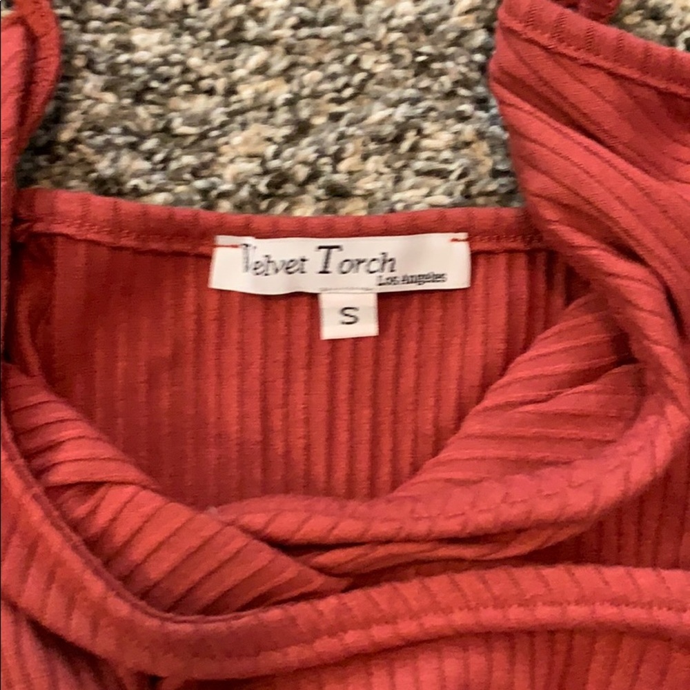 NWT VelvetTorch Ribbed Knit Jumpsuit - Picture 4 of 4